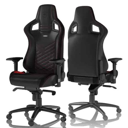 Noblechairs EPIC PU Bőr Fekete/Piros